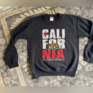 California Republic Black Sweatshirt